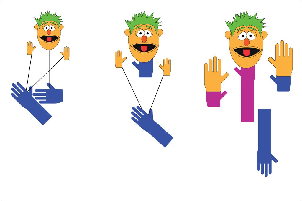 DIY Muppet Puppet: 8 Steps (with Pictures).