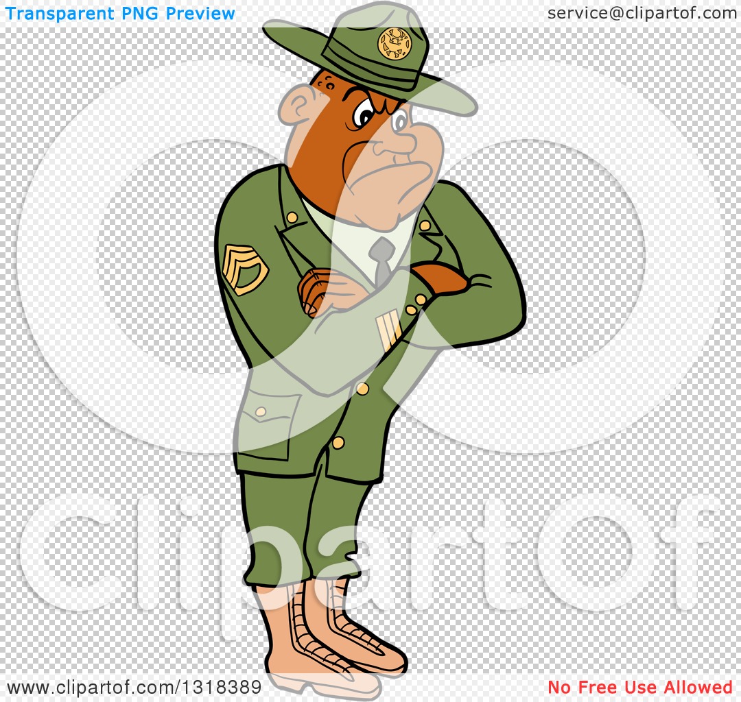 Army Clipart Drill Sergeant 10 Free Cliparts Download Images On