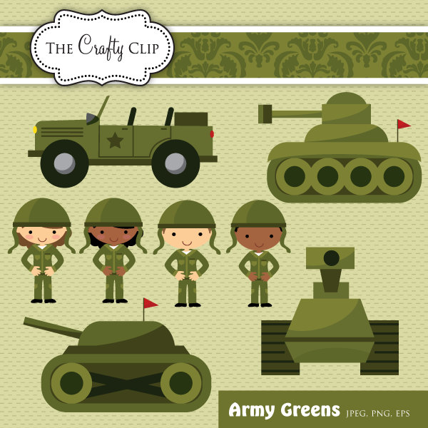 Army Clipart For Kids.