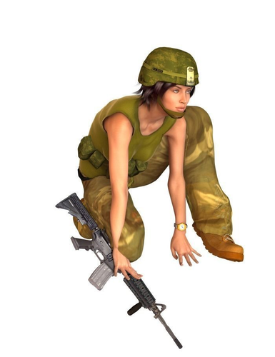 Png Military Girl Soldier & Free Military Girl Soldier.png.