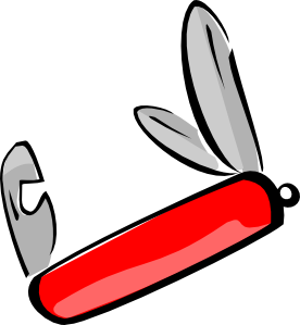 Swiss Army Knife clip art Free Vector / 4Vector.