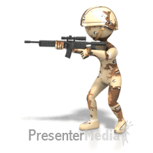 Military Desert Figure Combat.