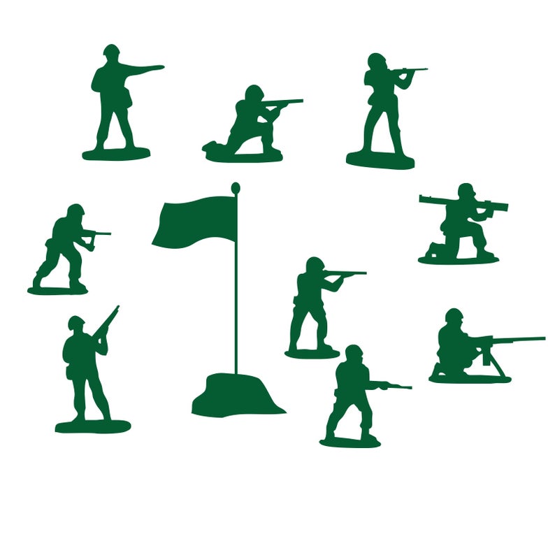 Army Men Clipart.