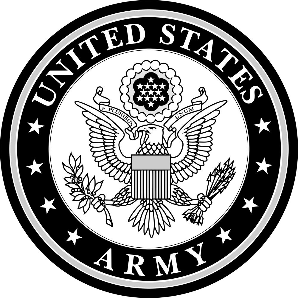High Resolution Army Seal - Army Military