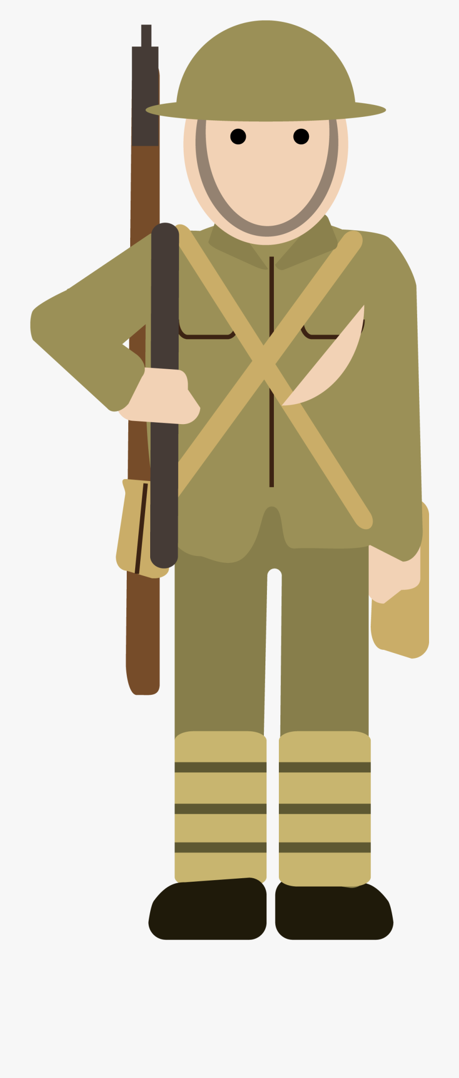 Military Clipart Soldier Ww1.