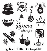 Aromatherapy Clip Art.