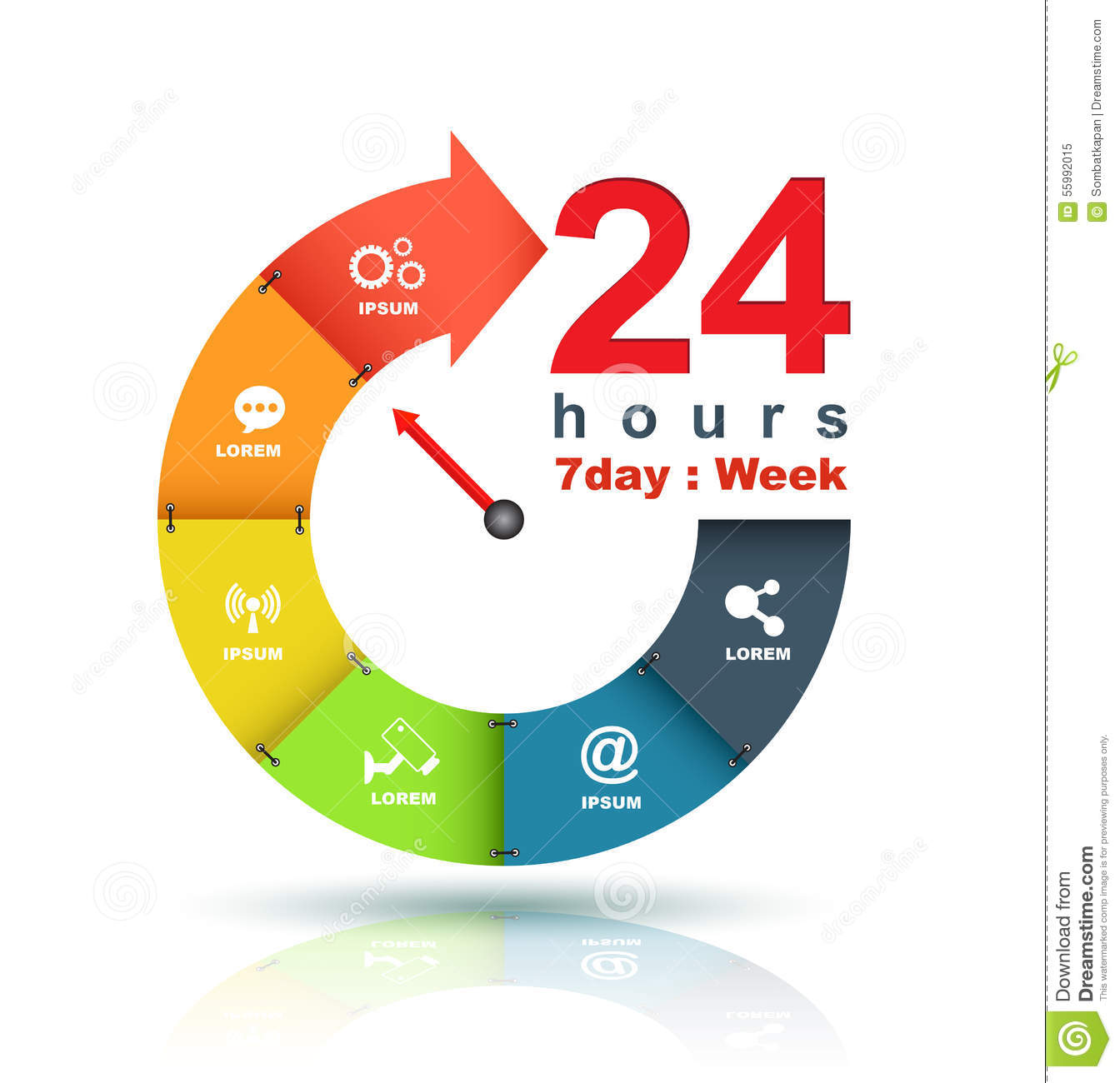 Around The Clock Clipart 20 Free Cliparts Download Images On 