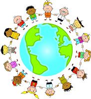 Children Around The World Clipart.
