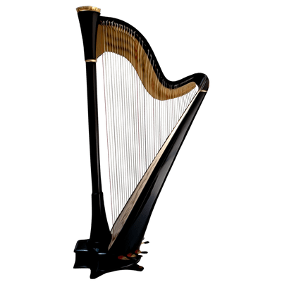 Black Harp transparent PNG.