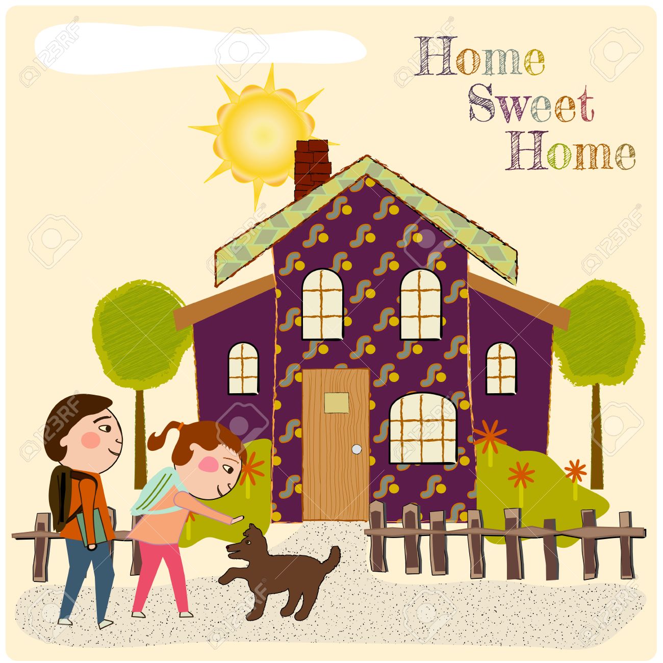 Come home game. Come Home картинки для детей. Home Sweet Home картинки for Kids. Дом сладостный дом. Home after School.