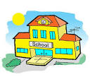 Arriving school clipart.