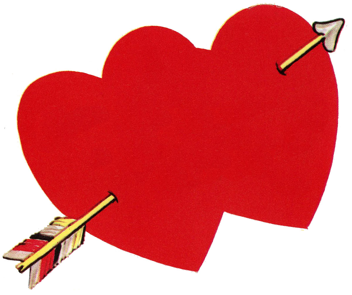Free Heart With Arrow, Download Free Clip Art, Free Clip Art.