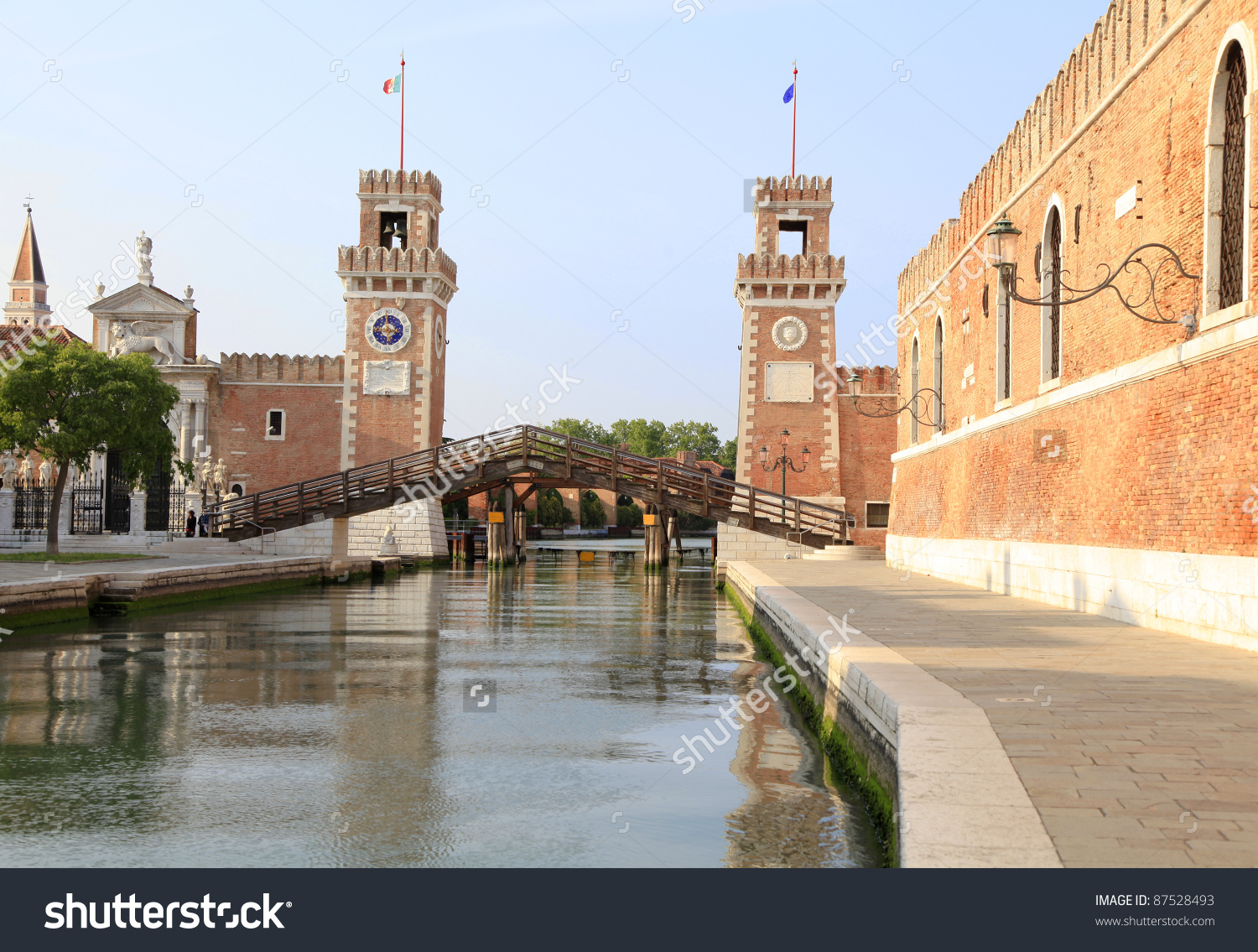 Arsenal Towers In Venice, Italy Stock Photo 87528493 : Shutterstock.