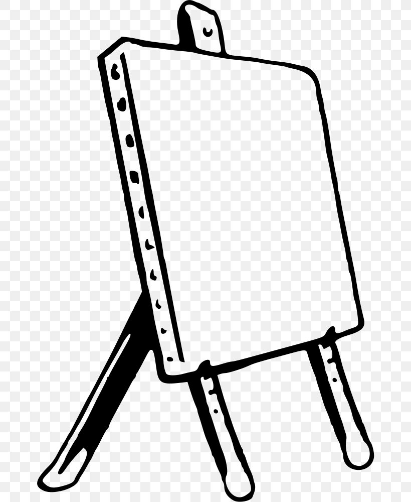 Easel Painting Drawing Clip Art, PNG, 674x1000px, Easel.