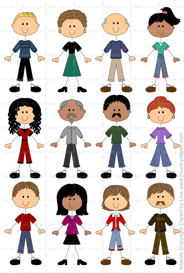 stick figure people graphics and clipart samples 11.