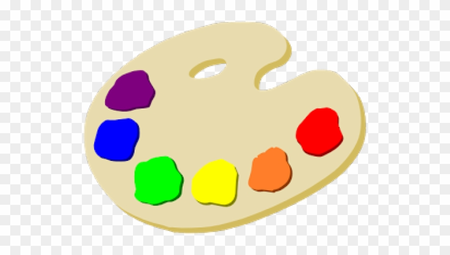 Painting Clipart Paint Tray.