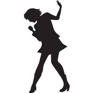 Free Singer Silhouette Cliparts, Download Free Clip Art.