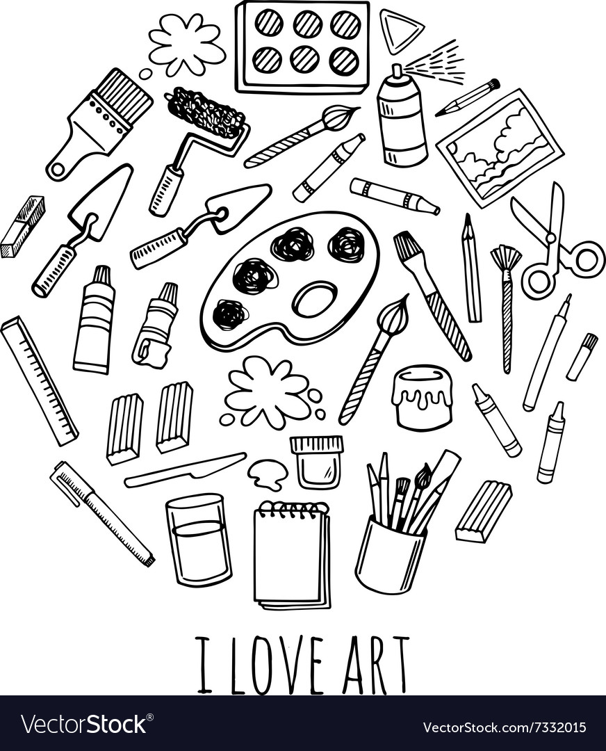 Artist Tools Clip Art Free Cliparts Download Images On Clipground