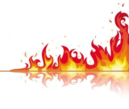 Flames clip art border free clipart images in 2019.