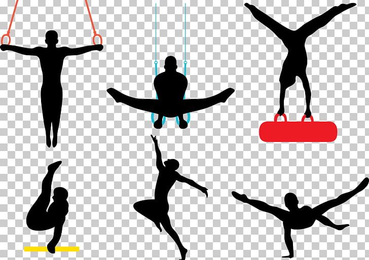 Artistic Gymnastics Silhouette Female PNG, Clipart, Balance.