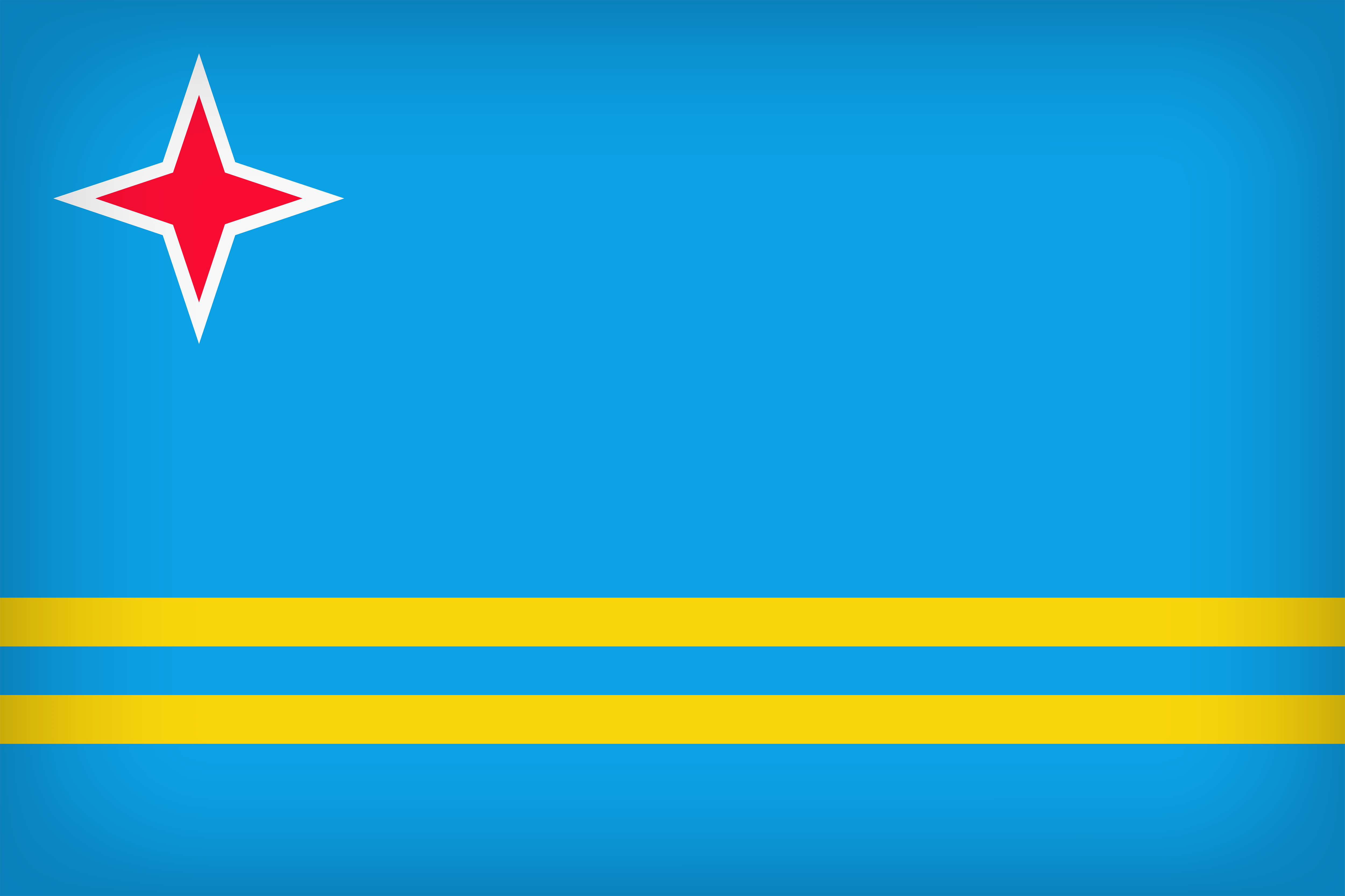 Aruba Large Flag.