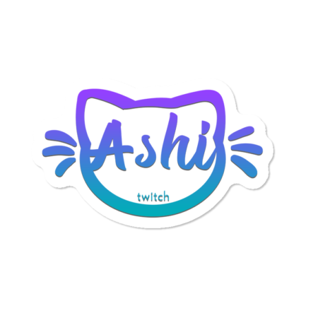Ashi Logo Sticker Sticker By Ashic0rn Design By Humans.