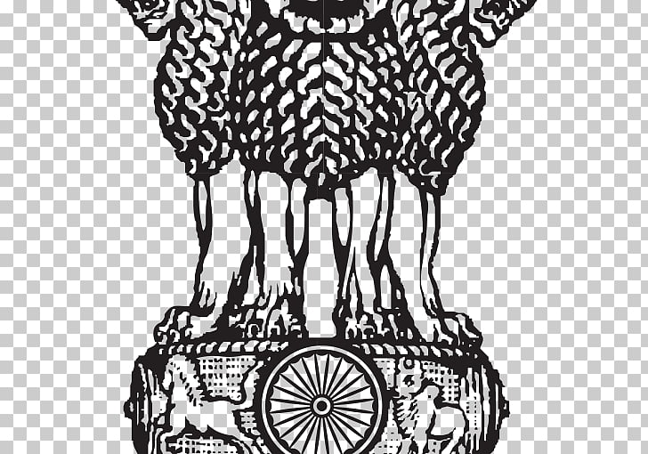Lion Capital of Ashoka Sarnath State Emblem of India.