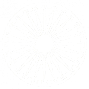 White Ashoka Chakra Emblem Png Clipart #46989.