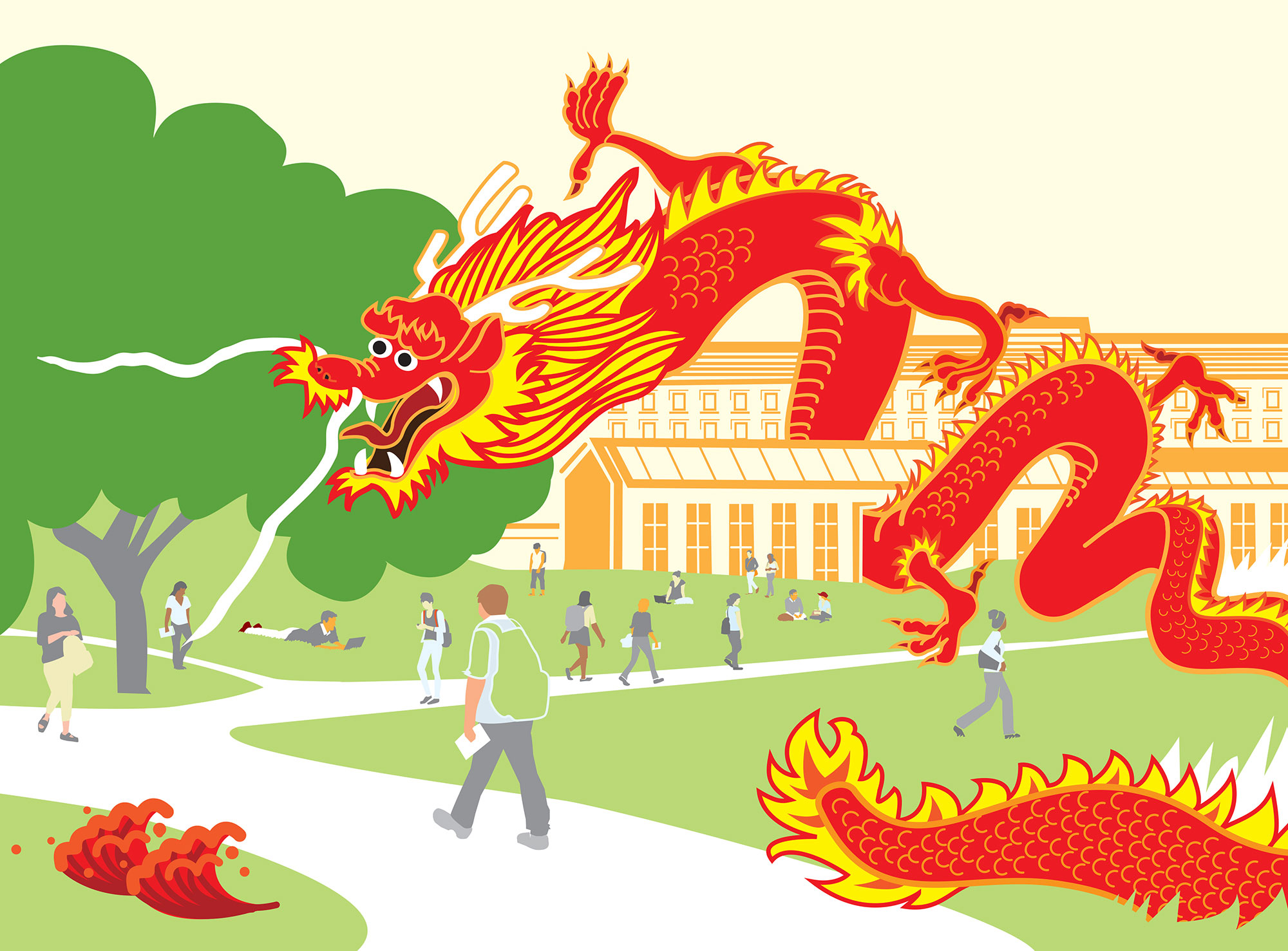 China\'s Long Arm Reaches Into American Campuses.