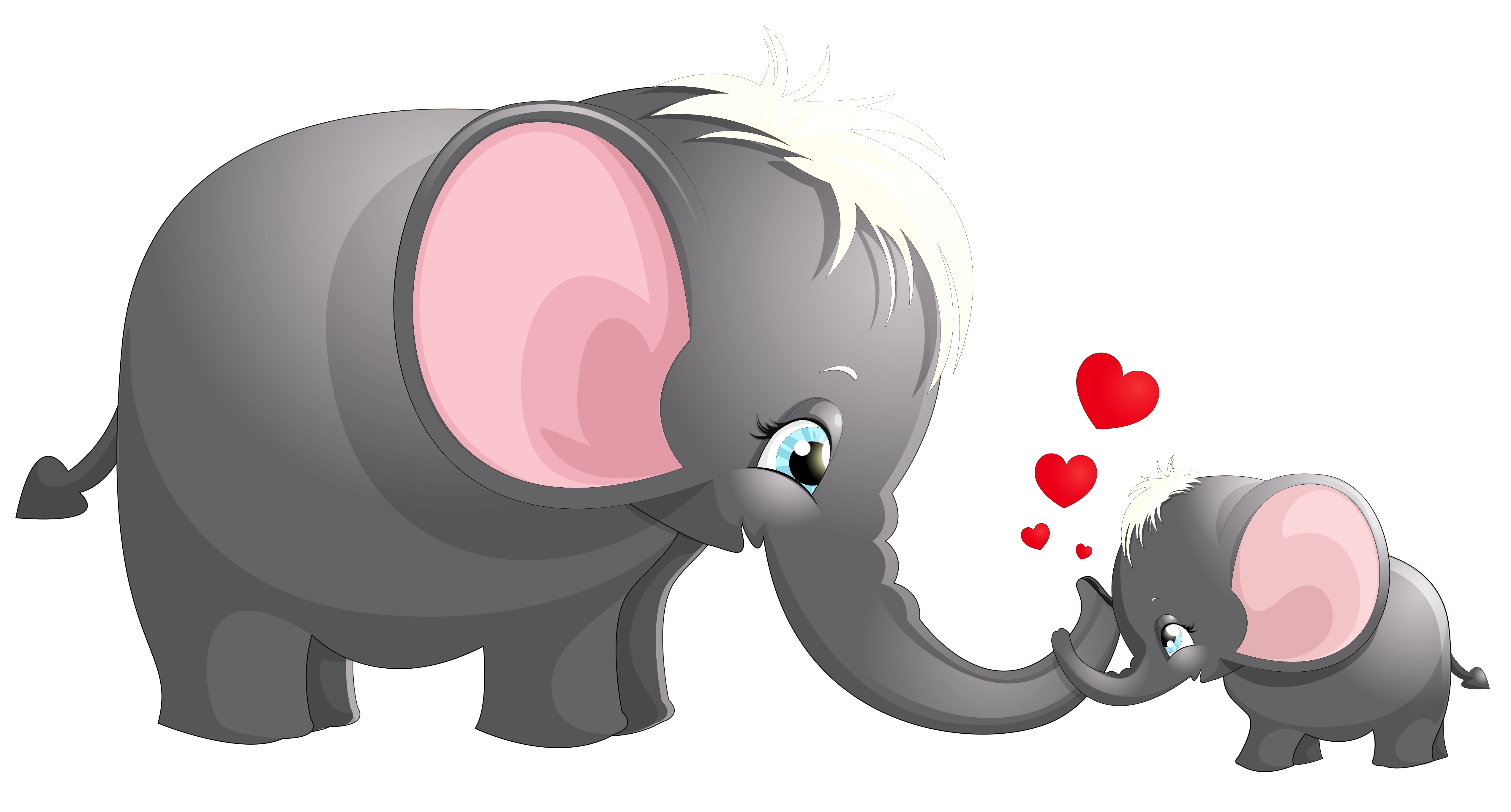 Elephant clipart mother, Elephant mother Transparent FREE.