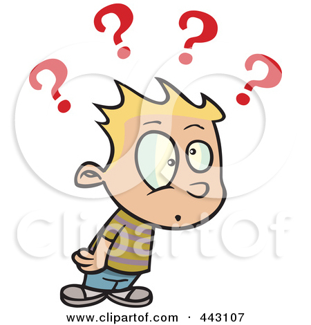 Asking Question Clipart.