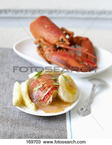 Stock Photo of Lobster and hard.