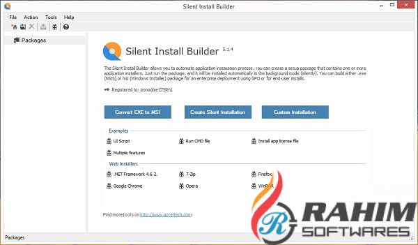 Silent Install Builder 6.0 Free Download.