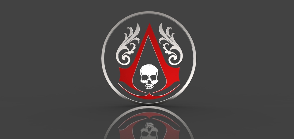 Assassin\'s Creed Black Flag logo.