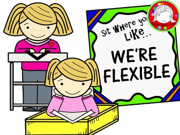 Flexible Seating Clipart(Personal & Commercial Use.