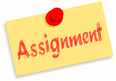 assignment due clipart