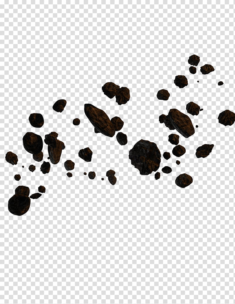 Asteroid Belts Mega , black spots illustration transparent.