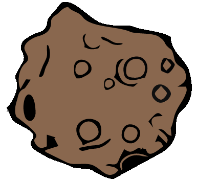 Meteorite Clipart.