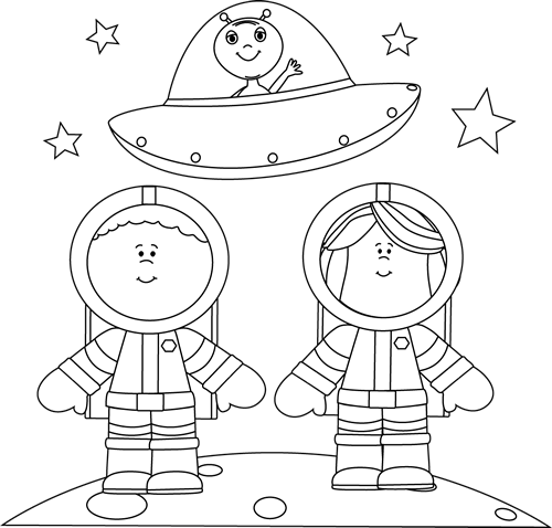 Astronaut On Moon Clipart.