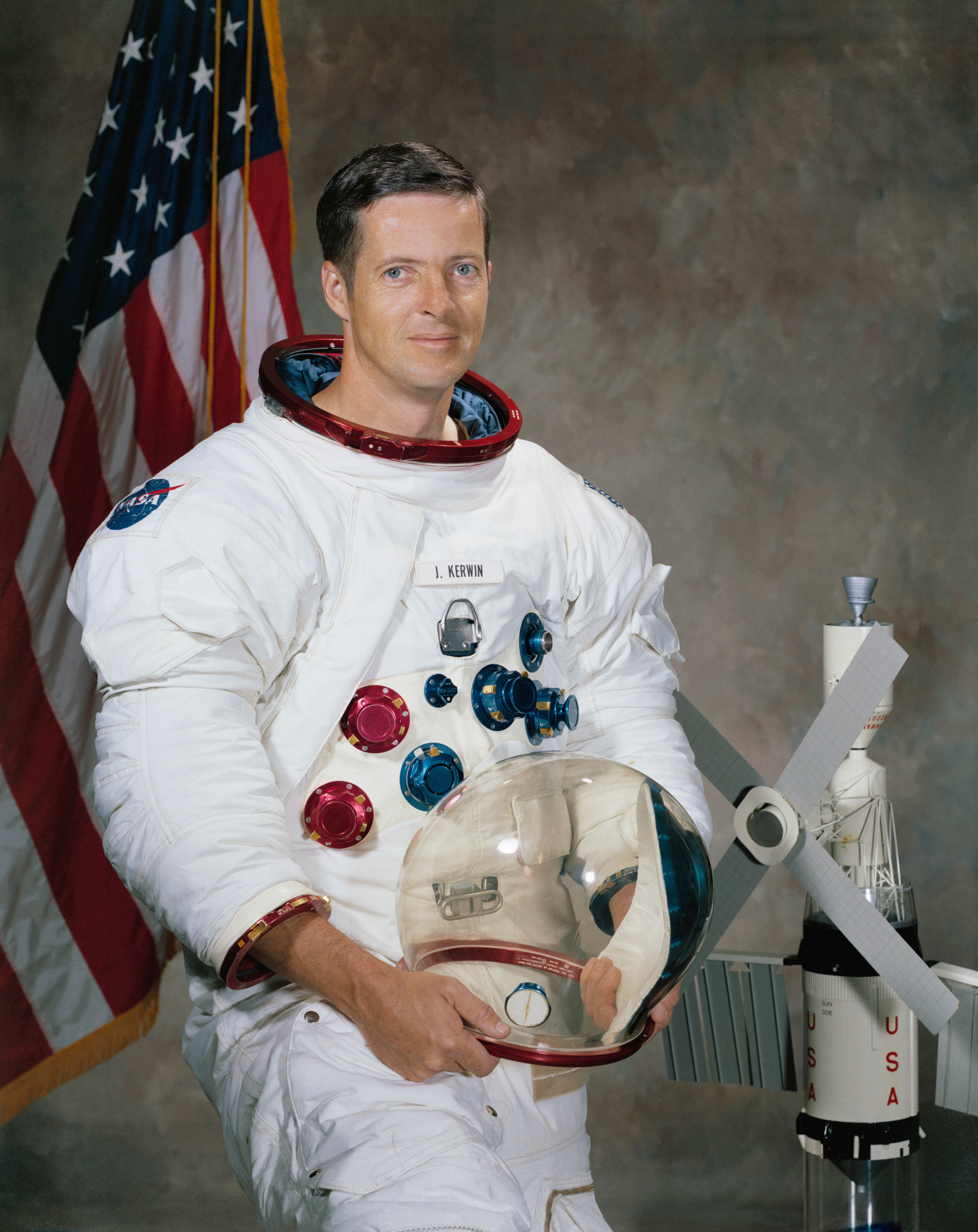 Astronaut portrait vertical.