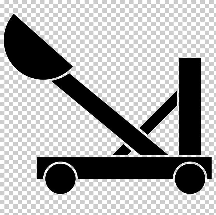 Catapult Computer Icons PNG, Clipart, Angle, Black And White.