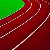 Stock Photo of Athletics Track Lane k10616862.