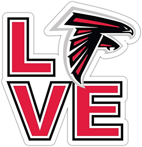 Amazon.com: qualityprint Atlanta Falcons Love NFL Sport.