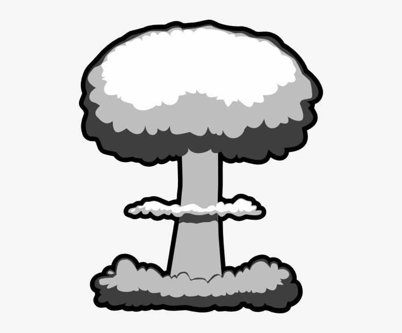 Atomic Explosion Png Clipart.