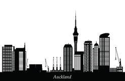 Auckland Sky Tower New Zealand Stock Illustrations.