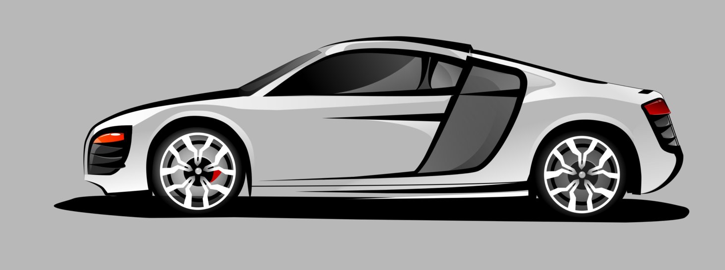 Audi r8 vector