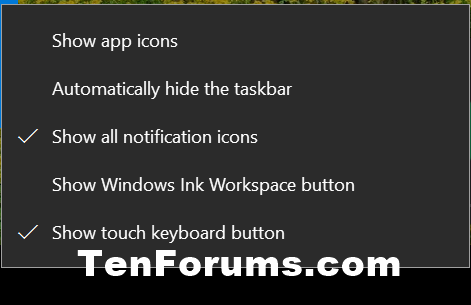 Hide or Show Search Box or Cortana Icon on Taskbar in Windows 10.