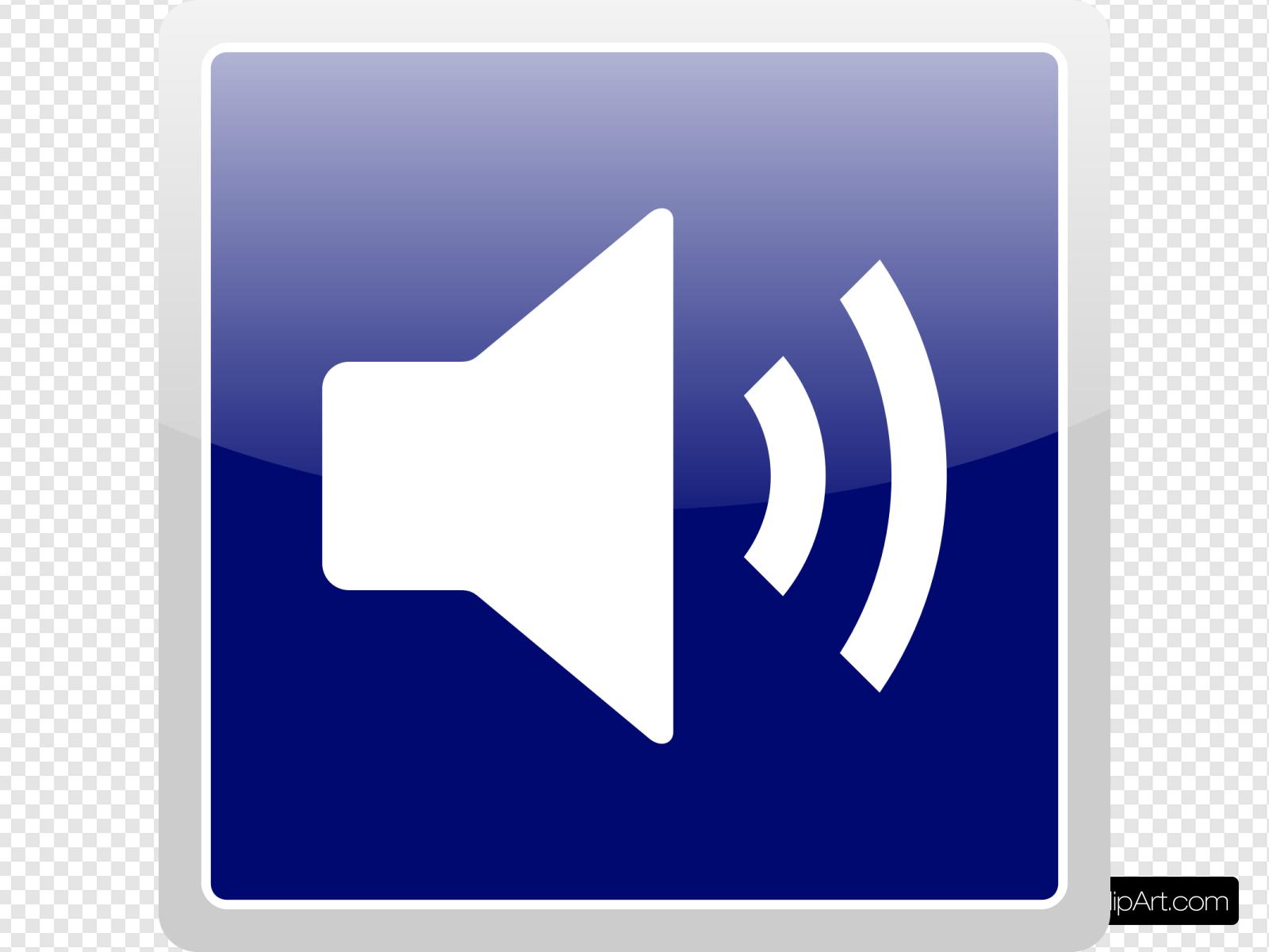 Blue Audio Icon Clip art, Icon and SVG.