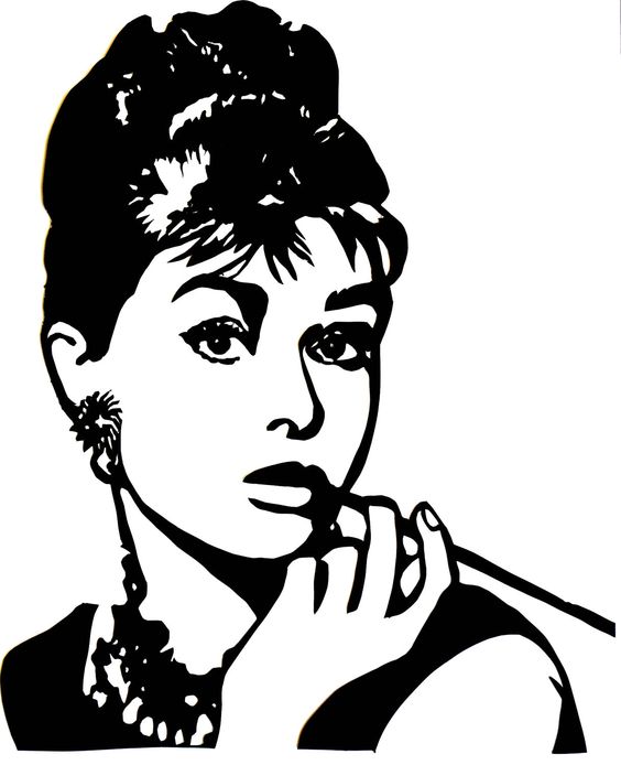 audrey hepburn sophisticated woman clipart 20 free Cliparts | Download ...