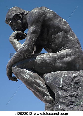 Auguste rodin sculpture thinker Stock Photo Images. 57 auguste.